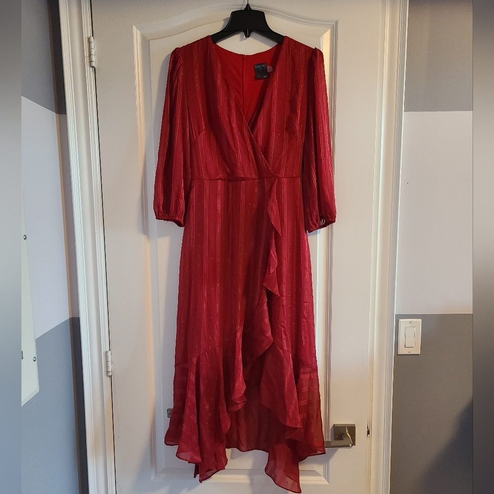 Gabby Skye Scarlet Wrap Dress